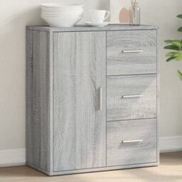 Berkfield Sideboard Grey Sonoma 60X31X70 Cm Engineered Wood - thumbnail 1
