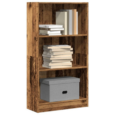 Berkfield Bookcase Old Wood 60X24X109 Cm Engineered Wood - image 1