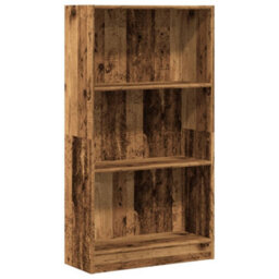 Berkfield Bookcase Old Wood 60X24X109 Cm Engineered Wood - thumbnail 2