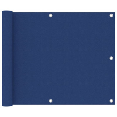 Berkfield Balcony Screen Blue 75X300 Cm Oxford Fabric - image 1