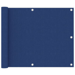 Berkfield Balcony Screen Blue 75X300 Cm Oxford Fabric - thumbnail 1