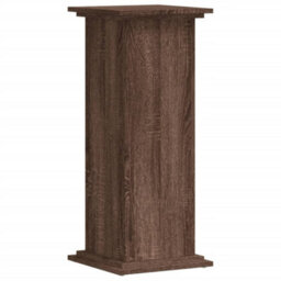 Walplus Plant Stand Brown Oak 33X33X80 Cm Engineered Wood - thumbnail 2