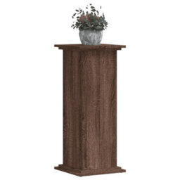 Walplus Plant Stand Brown Oak 33X33X80 Cm Engineered Wood - thumbnail 3
