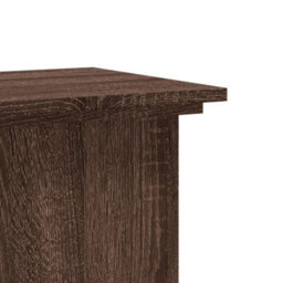 Walplus Plant Stand Brown Oak 33X33X80 Cm Engineered Wood - thumbnail 7