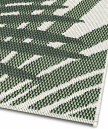 Melrose Allbee Tropical Leaves Foliage Green Flatweave Indoor/outdoor Large Area Rug 160X230Cm - thumbnail 6