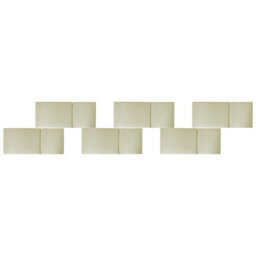 Beliani Set Of 6 Back/seat Cushions Java/amantea Premium 50 X 71 Cm Green - thumbnail 1