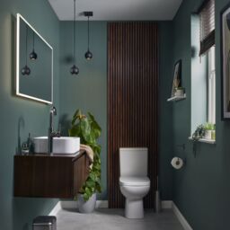 GoodHome Koros Brushed Chrome Effect Stainless Steel Toilet Brush & Holder - thumbnail 8