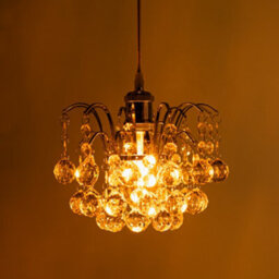 Innoteck Faceted Oriel Pendant Light Shade - Clear - thumbnail 2