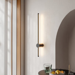 Thehotsale Black 360 Degree Rotatable Led Straight Wall Light,l 60Cm,warm White - thumbnail 2