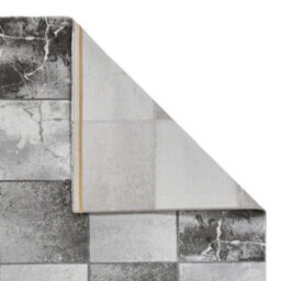 Ivory Silver Abstract Modern Easy To Clean Rug For Bedroom & Living Room-160Cm X 220Cm - thumbnail 7