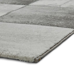 Ivory Silver Abstract Modern Easy To Clean Rug For Bedroom & Living Room-160Cm X 220Cm - thumbnail 5