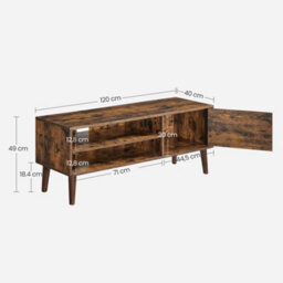 "LEDREM Southville Tv Stand For Tvs Up To 55""" - thumbnail 6