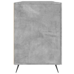 Berkfield Desk Concrete Grey 140X50X75 Cm Engineered Wood - thumbnail 7