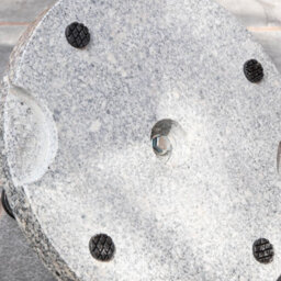 Samuel Alexander 15Kg Round Granite Garden Parasol Or Umbrella Base Weight Stainless Steel Pole - thumbnail 8