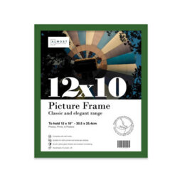 12X10 Green Picture Frame (30.5 X 25.4Cm) Poster, Photo, Artwork, Gallery Wall Or Print - thumbnail 1