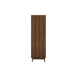 3 Door Walnut Wardrobe With Mirror Birlea Herringford Chevron Parquet - thumbnail 8