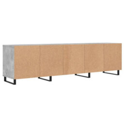 Vidaxl Tv Cabinet Concrete Grey 150X30X44.5 Cm Engineered Wood - thumbnail 8