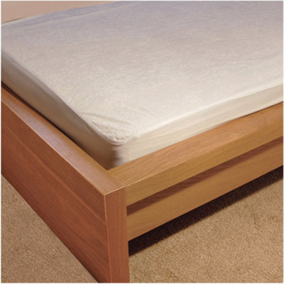 Loops Premium King Size Anti-Allergenic Waterproof Mattress Protector - Machine Washable - image 1
