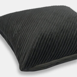 OHS 2 Pack Pleated Velvet Cushion Covers With Invisible Zipper - thumbnail 2