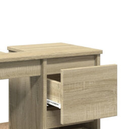 Berkfield Bathroom Cabinet Sonoma Oak 65X33X60 Cm Engineered Wood - thumbnail 8