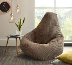 Beautiful Beanbags Xxl Mega Highback Jumbo Cord Beanbag - thumbnail 2