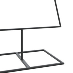 Berkfield Modern Metal Christmas Tree For Decoration Black 150 Cm - thumbnail 6