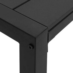 Berkfield Garden Dining Set With Cushion 3 Pcs Anthracite Steel - thumbnail 9