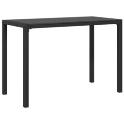 Berkfield Garden Dining Set With Cushion 3 Pcs Anthracite Steel - thumbnail 5