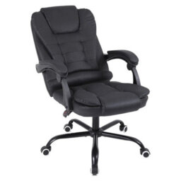 Black Executive Office Chair Swivel Recliner Computer Desk Gaming Chair - thumbnail 5