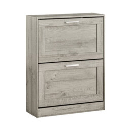 Sobuy Fsr137-Hg, Shoe Cabinet Shoe Rack Shoe Storage Cupboard Organizer Unit, Grey,w59.5Xd23Xh79.5