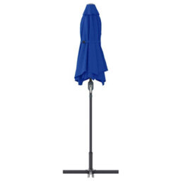 Berkfield Garden Parasol Blue Powder-Coated Steel - thumbnail 7