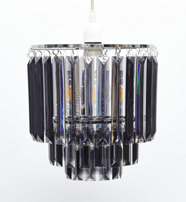 Pagazzi Lighting Pagazzi Bria Smoke Easy-Fit Pendant - image 1