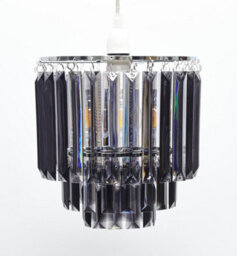Pagazzi Lighting Pagazzi Bria Smoke Easy-Fit Pendant - thumbnail 1