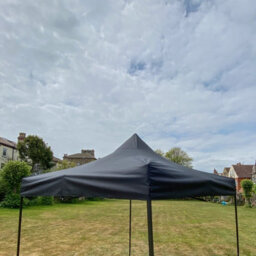 Woodside Replacement Gazebo Roof For 3Mx3M Frame, Heavy Duty, Waterproof, Black - thumbnail 2