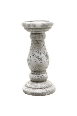 Small Stone Ceramic Candle Holder Minimalist Modern Decor - image 1