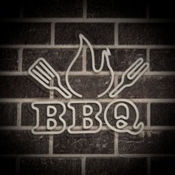 Glow Neon Bbq Multicolour Plug-In Led Wall Light - thumbnail 6