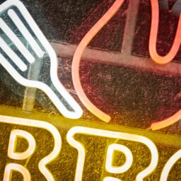 Glow Neon Bbq Multicolour Plug-In Led Wall Light - thumbnail 5