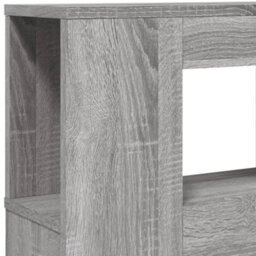 Berkfield Led Headboard Grey Sonoma 120X18.5X103.5 Cm Engineered Wood - thumbnail 9
