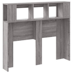 Berkfield Led Headboard Grey Sonoma 120X18.5X103.5 Cm Engineered Wood - thumbnail 8