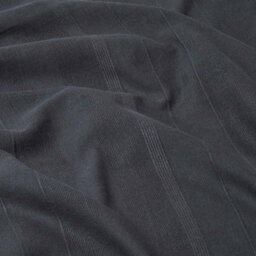 Homescapes Cotton Rajput Ribbed Black Throw, 150 X 200 Cm - thumbnail 4