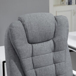 Vinsetto Ergonomic Heated 6 Points Vibration Massage Office Chair Grey - thumbnail 8