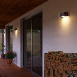 Luminosa Lighting Luminosa Ara Outdoor Wall Down Lamp Brown Led 9.3W 4000K Ip65 On-Off - thumbnail 2
