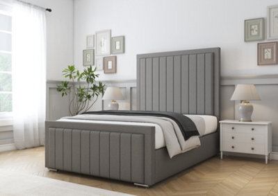 Comfort Beds Arizona Pewter Dumfries Bed Frame - image 1