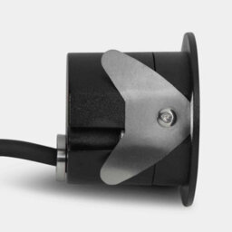 Luminosa Lighting Luminosa Bat Outdoor Led Recessed Wall Light Round Urban Grey Ip65 2.2W 4000K - thumbnail 2