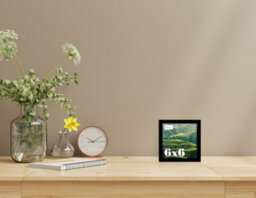 6X6 Black Picture Frame (15.2 X 15.2Cm) Poster, Photo, Artwork, Gallery Wall Or Print - thumbnail 2