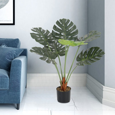 Darphe 85 Cm Artificial Tropical Monstera Plant In A Pot (Fake Plant) - image 1
