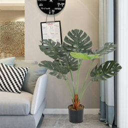 Darphe 85 Cm Artificial Tropical Monstera Plant In A Pot (Fake Plant) - thumbnail 3