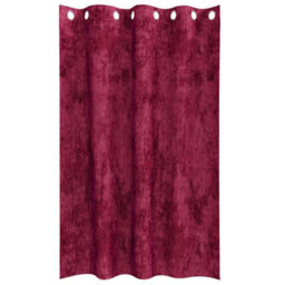 Berkfield Curtain With Curtains 2 Pcs Wine Red 175 X 140 Cm Velvet - thumbnail 3