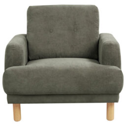 Beliani Armchair Tuve Corduroy Dark Green - thumbnail 6