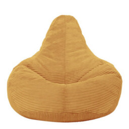 icon Gaming Bean Bag Recliner Jumbo Cord Ochre - thumbnail 4